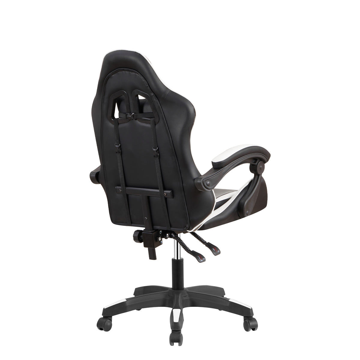 Poltrona Racing Alfa Nera/Bianca Similp