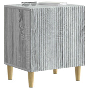 Set di 2 Comodini | Armadio da Notte | Mobiletto da notte Grigio Sonoma 43 x 34,5 x 50 cm