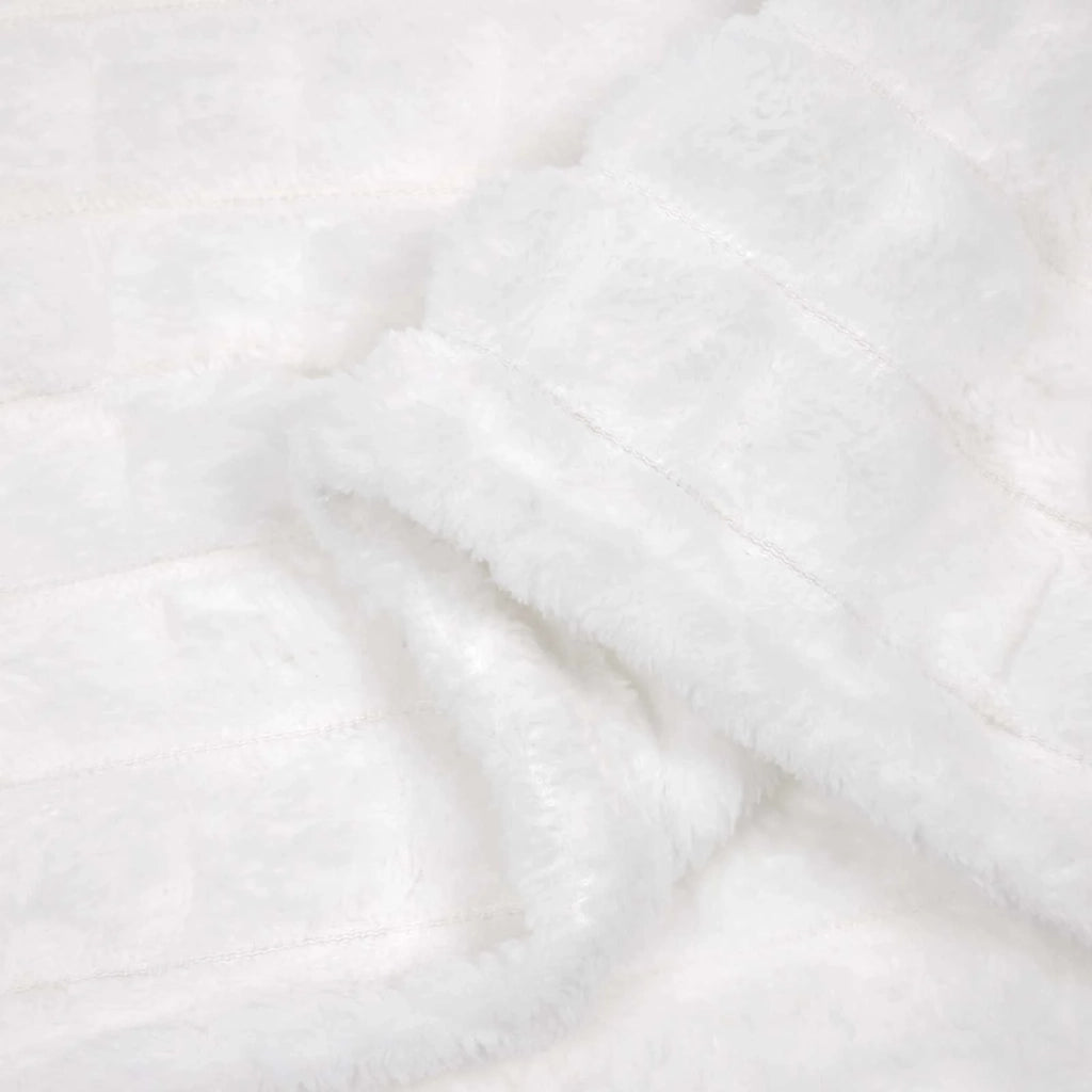 Coperta Bianco 150 x 130 cm Panno