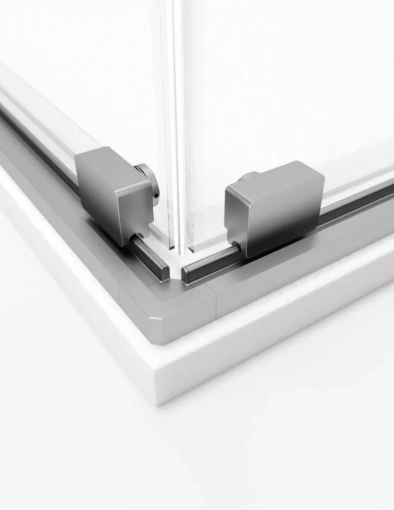 Box doccia ingresso angolare 2+2 ABANTE (TWENTY) 120x90 cm Cromo