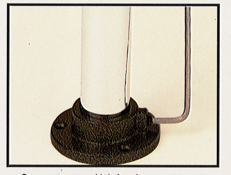 GHIERA DI FISSAGGIO PER TUBO VERNIC BIANCO FIG. 5**- 10,0 pz