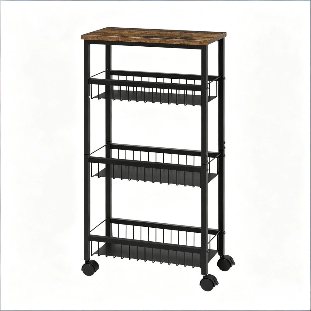 Carrello da cucina con ruote ¨C Minimal ¨C Portatile