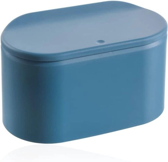 Polveriera Piccola - Pratica per Ufficio e Bagno - 1 pezzo - Blu