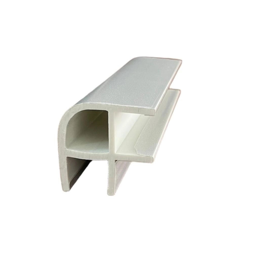Angolare per zoccolo cucina H10 pvc colore alluminio PBDK10