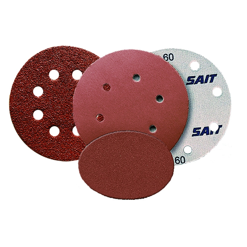 Sait DISCO VELCRATO D-SAITAC-VEL tipo AW-D - Ø mm. 150  (8+1 fori)  grana 80 50.00 pz