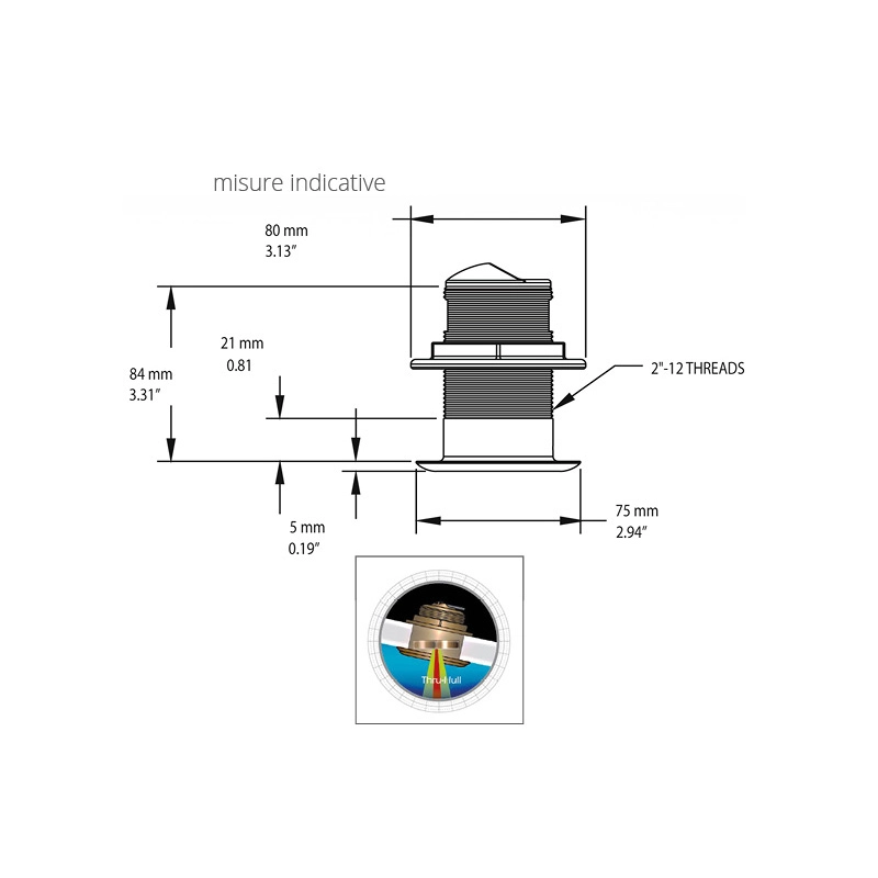 TRASDUTTORE B150M 12°