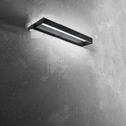 Applique Moderna Vega Metallo Nero Led 30W Cct 3000/4000/6000K