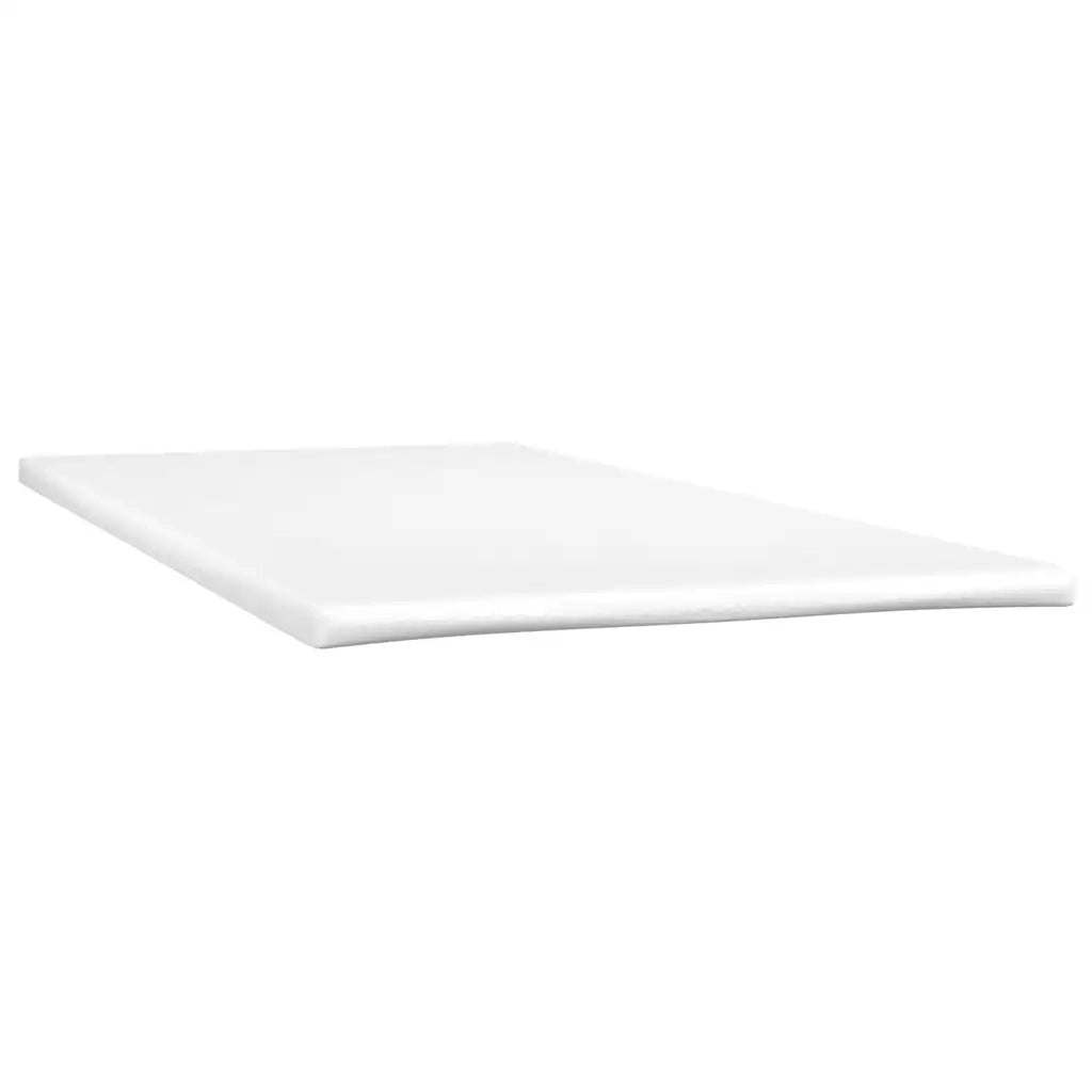 Letto a Molle Materasso e LED Grigio Scuro 120x190cm in Tessuto 3270096