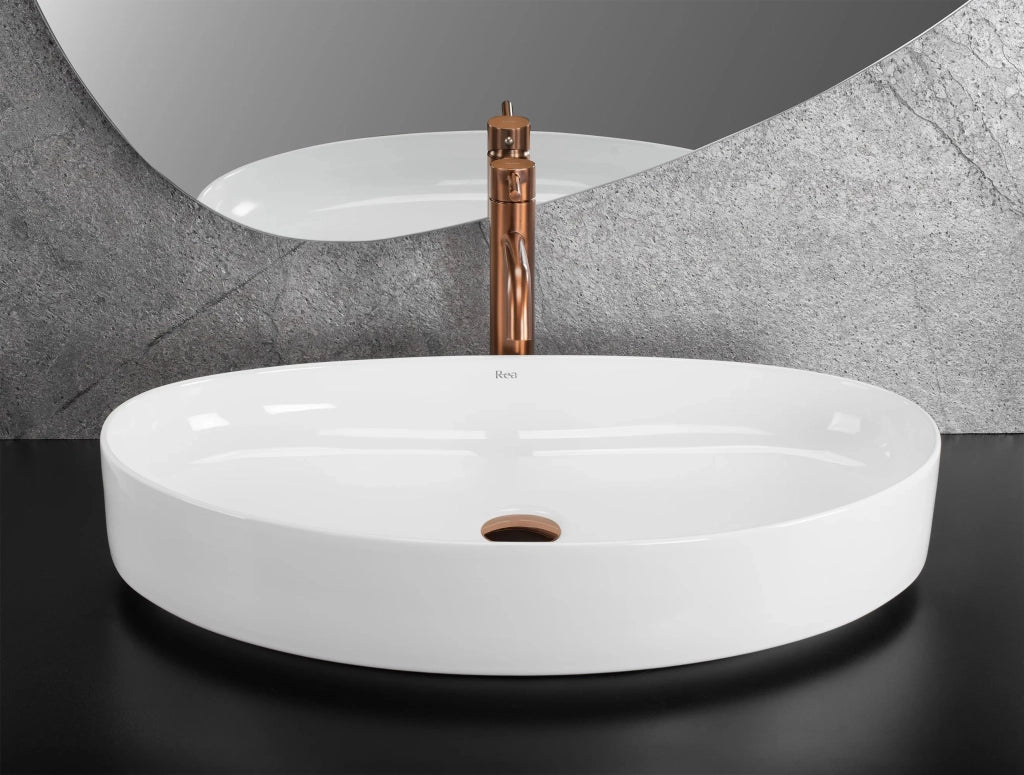 Lavabo Da Appoggio Rea Sabina 65