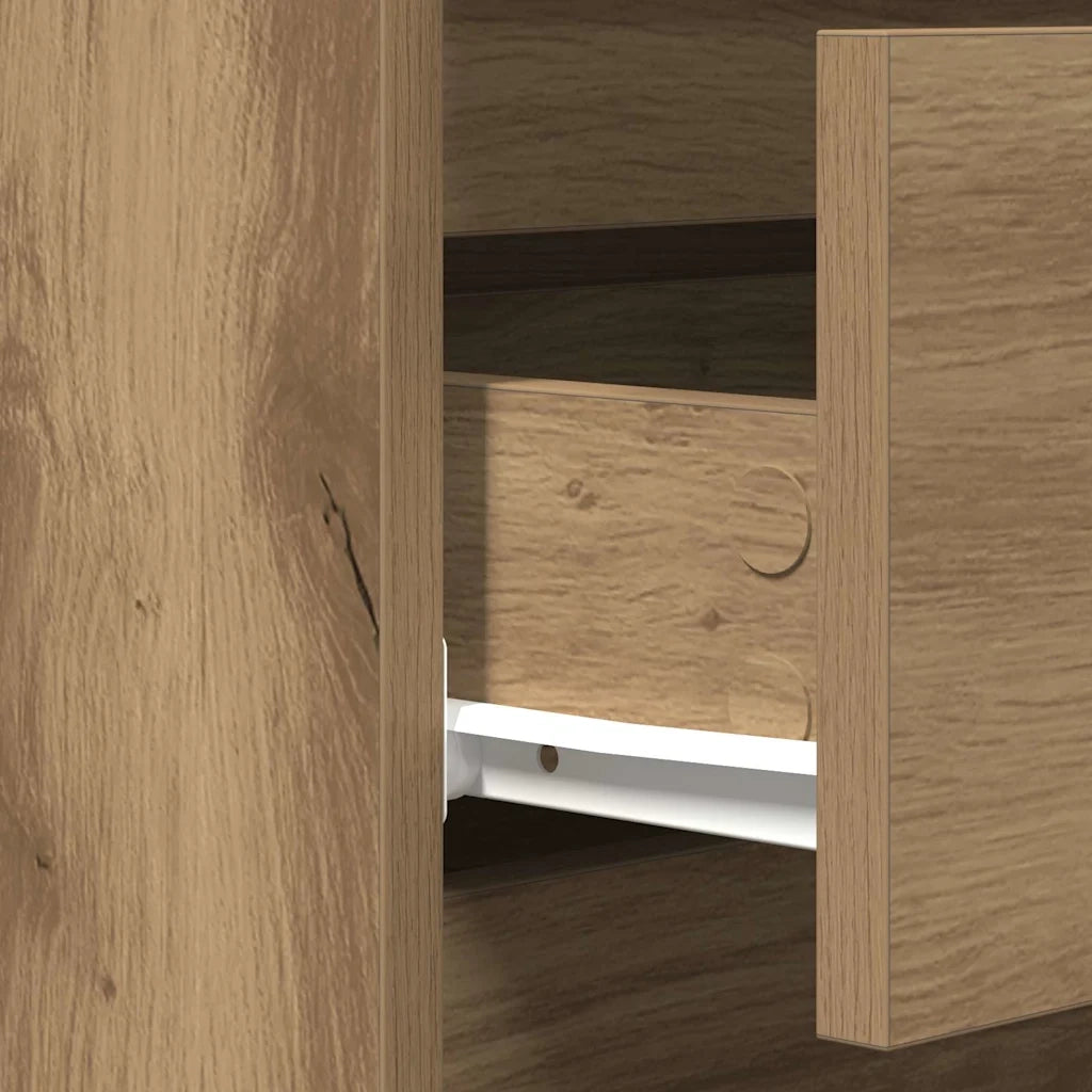Credenza | Madia | Buffet da pranzo | Armadio da pranzo Rovere artigianale 60 x 35 x 70 cm Legno multistrato