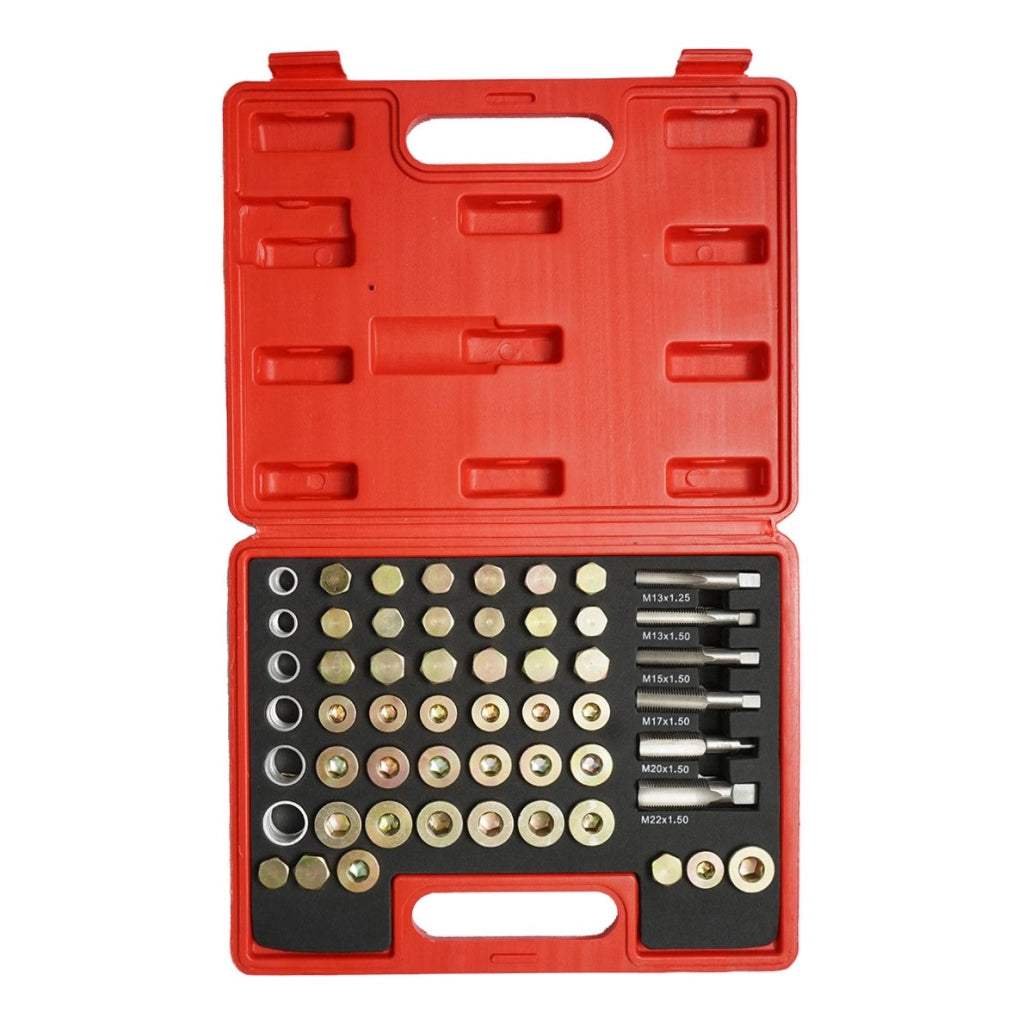 Kit per riparazione filetti tappo coppa olio – 120 pezzi Breckner Germany
