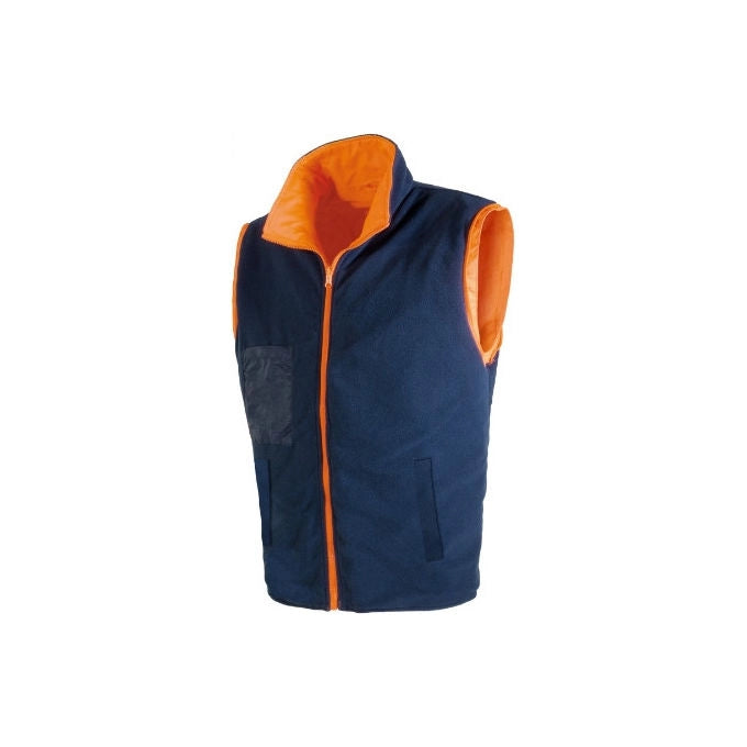 Neri Safety 423036 Gallup Giaccone da Lavoro 4 in 1 Alta Visibilita' con Maniche e Interno Staccabili Poliestere Unisex colore Arancione Blu