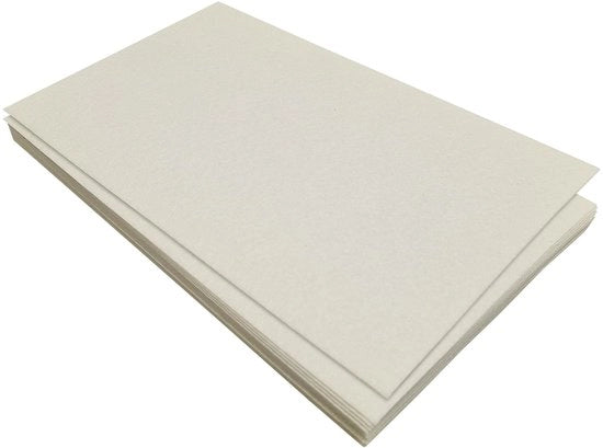 Verniciatura - Vilt Rigido 11 Pezzi - Dimensioni 17,78 x 28,7 cm - Materiale per Artigianato - Veltro Rigido in Poliestere - Facile da Tagliare/Cucire - Adatto per Arti e Mestieri - Veltro per Artigianato