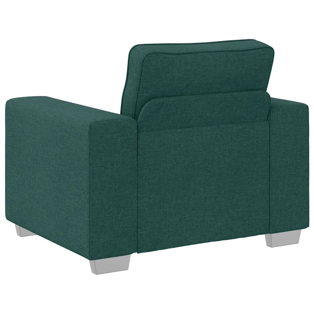 Poltrona | Sedia Relax Sofa Verde Scuro 100 cm Tessuto