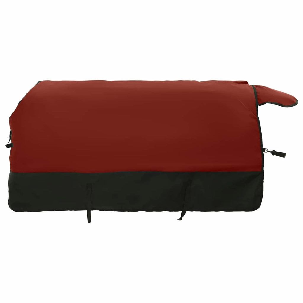 Coperta per Cavalli Verde Scuro e Nero 75 cm Poliestere 42013057