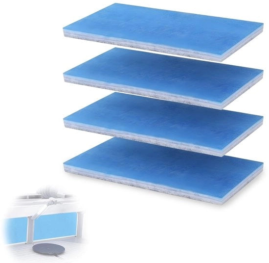 Set di filtri a doppia lastra per cabine - adatto per spazzole ad aria - filtri di riserva per cabine di verniciatura - materiale filtro di alta qualità
