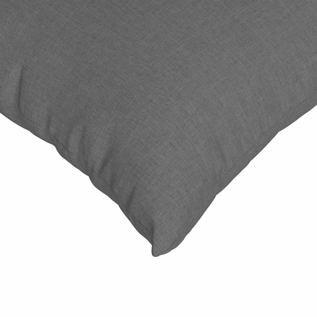 Cuscini da Divano 2 pcs Grigio scuro 45 x 45 cm Tessuto 42013912