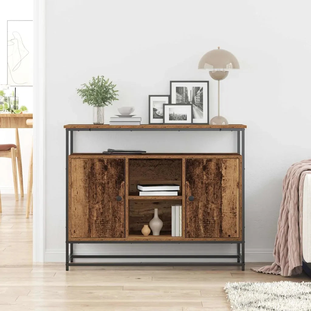 Credenza Legno vecchio 100 x 35 x 80 cm Legno multistrato 862976