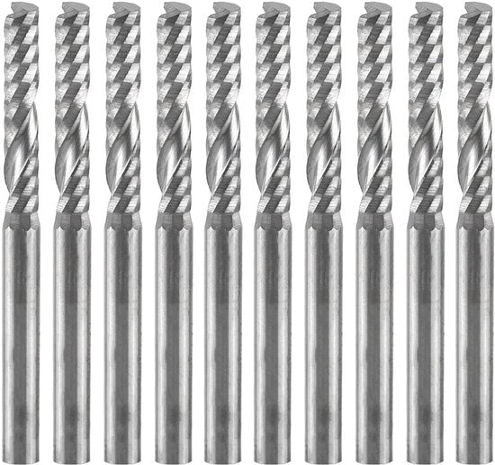 Set di Bit per Router - 10 pezzi per Acrylate - Esercenti di Fine