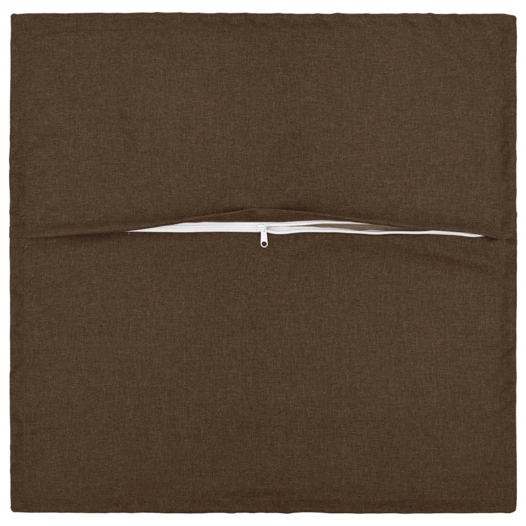 Cuscino con cuscino HOUTEN 2 pz Marrone Lino 935050