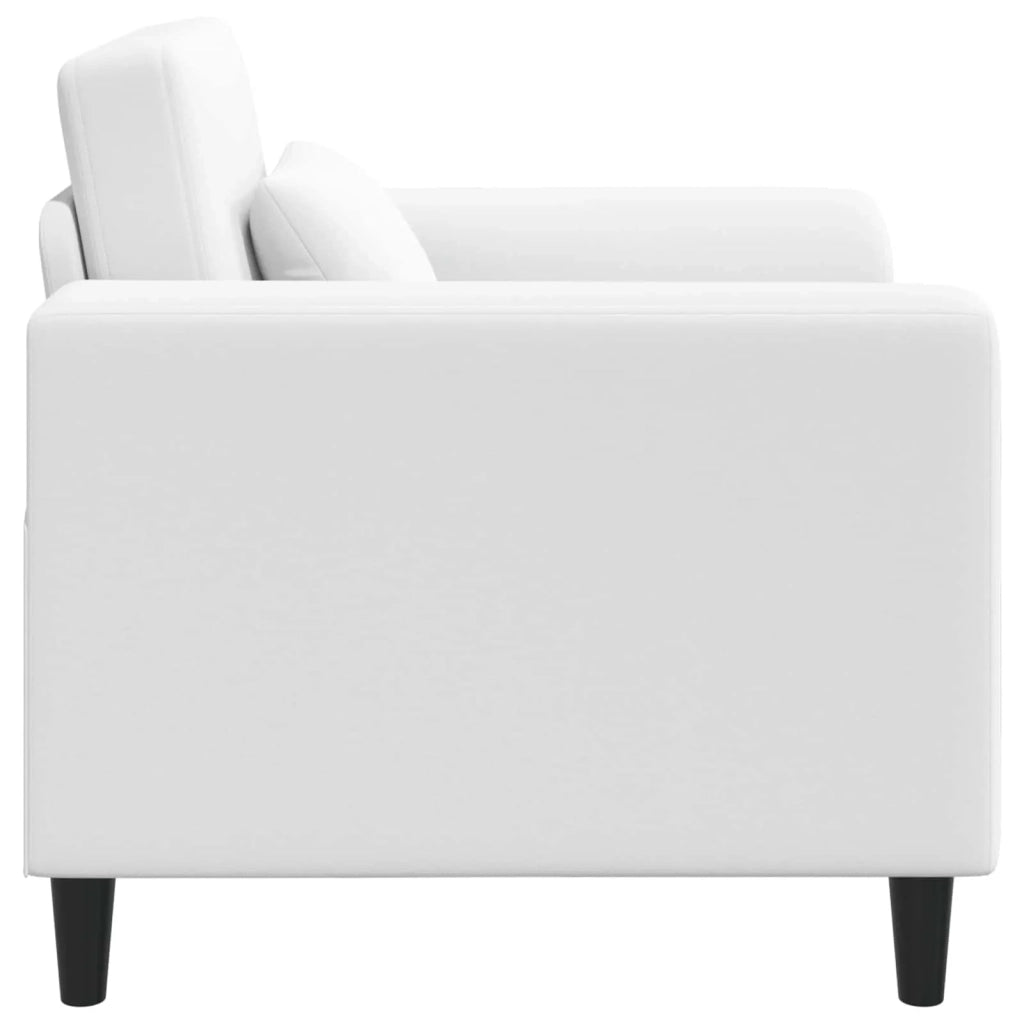 Divano Sedia-Poltrona Bianco Tessuto 396288