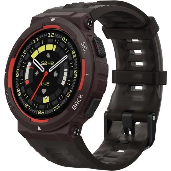 Amazfit active edge 3,35 cm (1.32") tft 46.6 mm digitale 360 x 360 pixel touch screen nero gps (satellitare) - 6972596107262