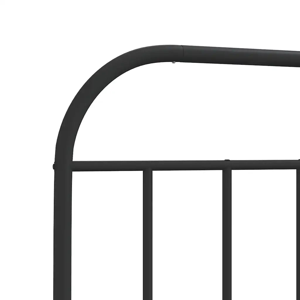 Testiera di Ricambio in Metallo Nero 180 cm 353671
