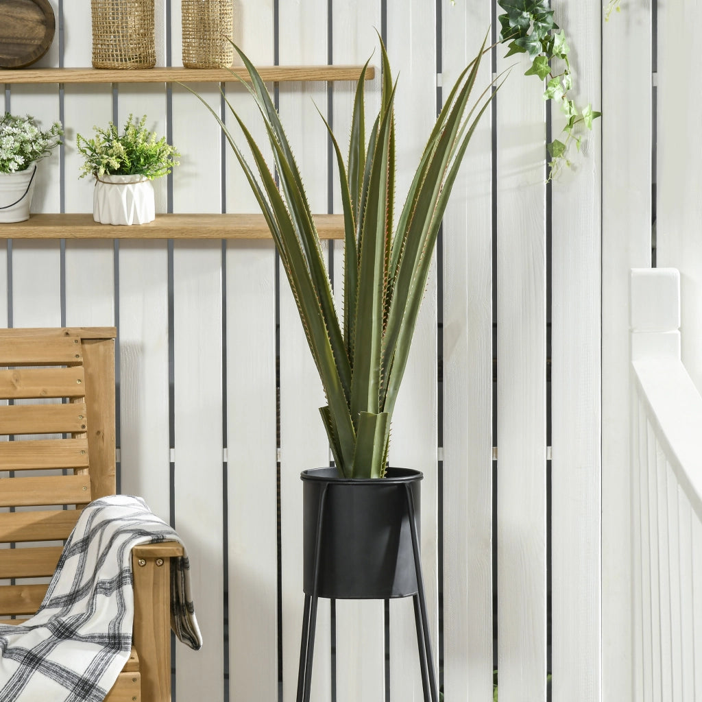 Agave artificiale in vaso ¨C zephmum ¨C verde, 90 cm