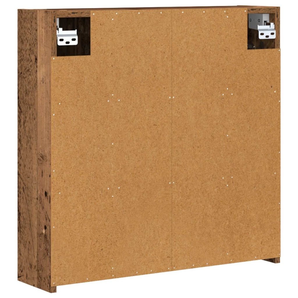 Mobiletto per specchio da bagno Legno vecchio 889157