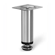Piedino regolabile ABS 120mm alluminio