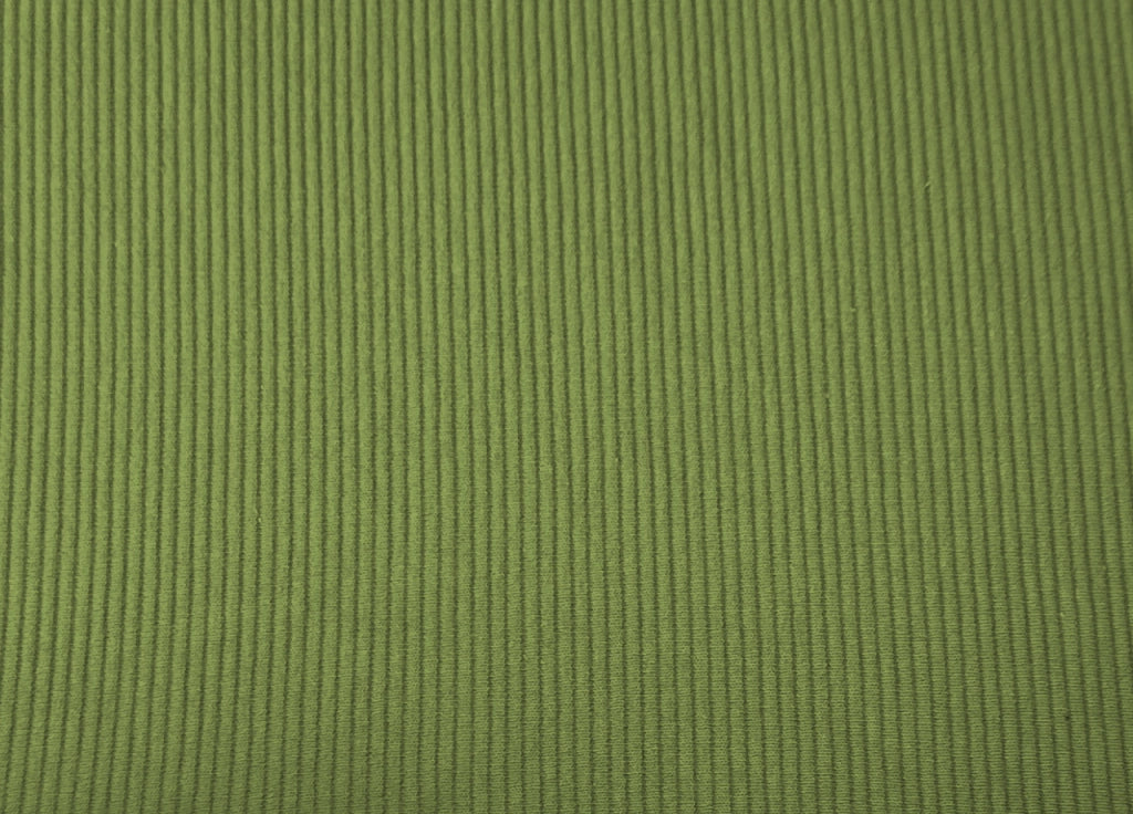 Copridivano Copriseduta Sofà Elasticizzato Tinta Unita Smile Tessuto Millerighe - Poltrona - Verde