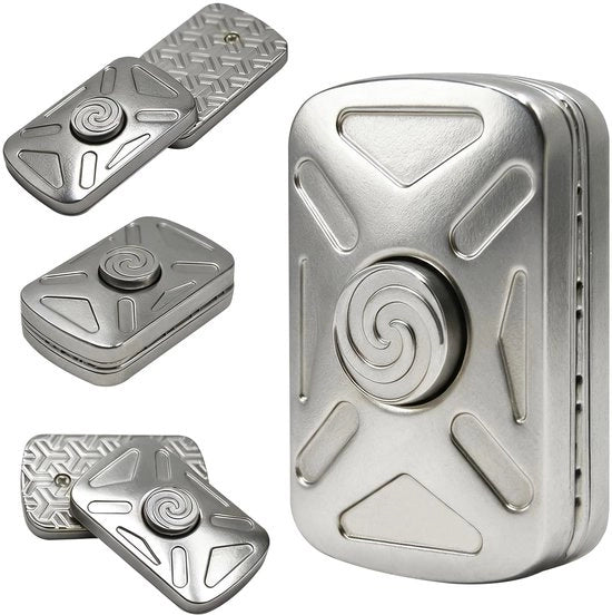 Giocattolo per Fidget - Slittone con Design Elegante - Materiali in Alluminio di Alta Qualità - Ideale per ADHD - Autismo - Riduzione dello Stress