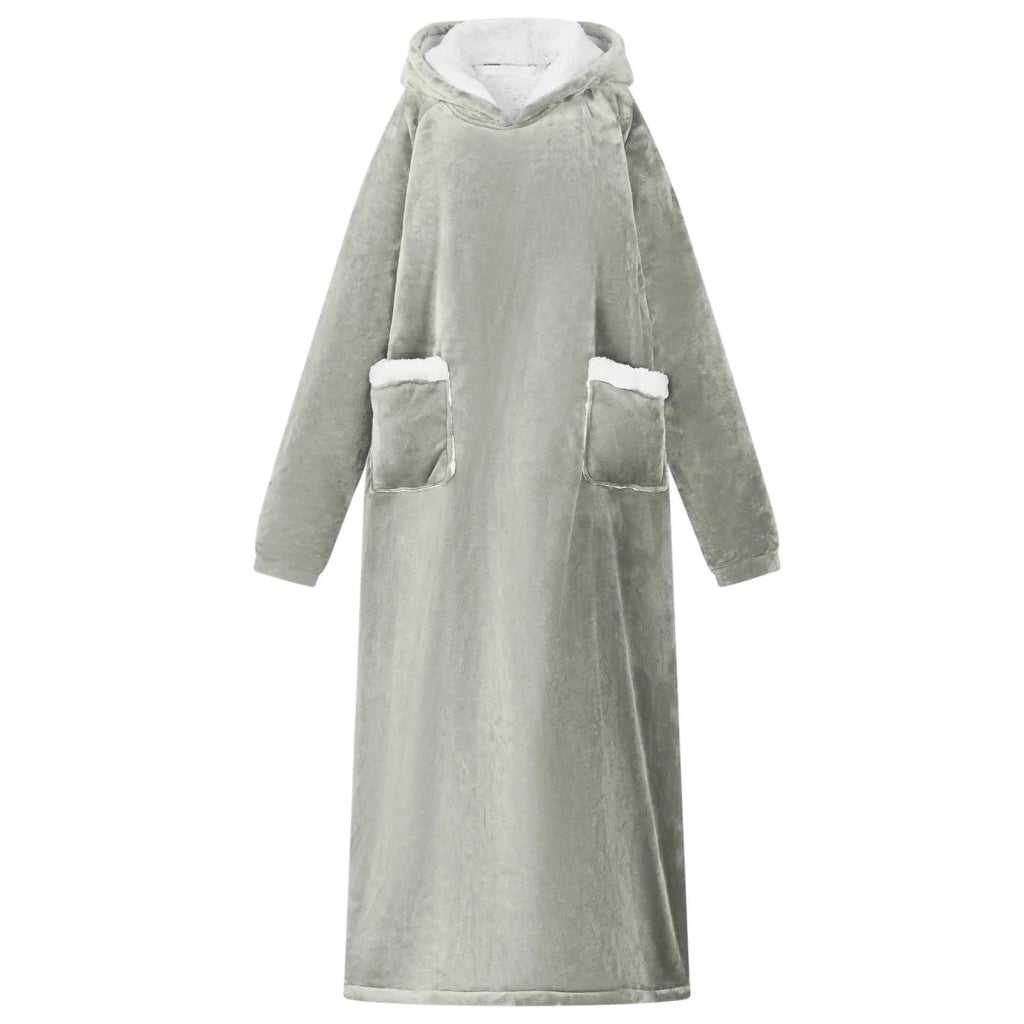 Felpa coperta Grigio L Pile e Flanella CFW1349549