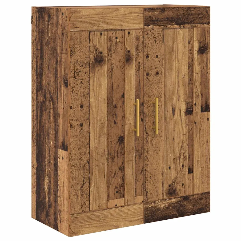 Credenza | Madia | Buffet da pranzo | Armadio da pranzo Legno vecchio 69,5 x 34 x 180 cm Legno multistrato