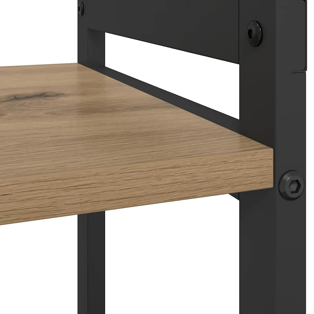 Libreria Rovere artigianale 80 x 30 x 50 cm Legno multistrato 868436