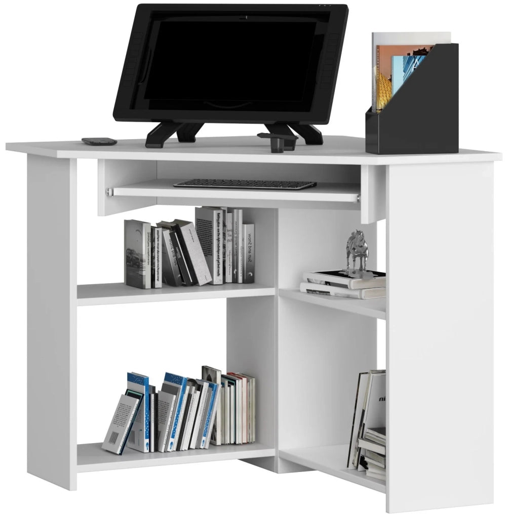 Scrivania angolare AKORD TED Bianco 80 cm 80x80x74 cm