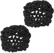 Copricapo per Capelli per Balletto e Pattinaggio - Set da 2 - Nero