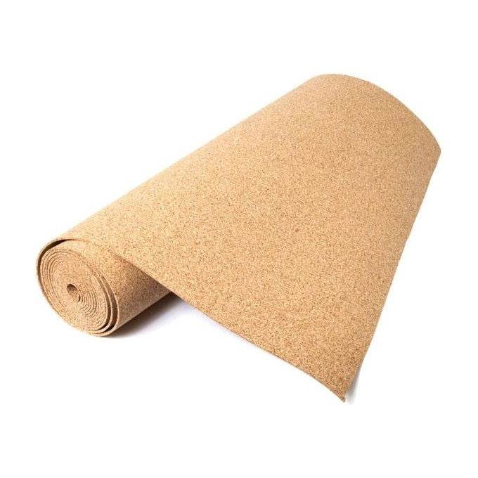 Amorim Rotolo Sughero Naturale Grana Grossa spessore 2 mm larghezza 1 m lunghezza 10 m colore Naturale