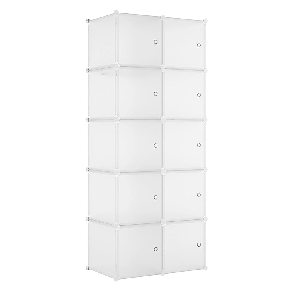 Armadio 10 Moduli in Plastica Colore Bianco EAN 8024299800761
