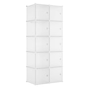 Armadio 10 Moduli in Plastica Colore Bianco EAN 8024299800761