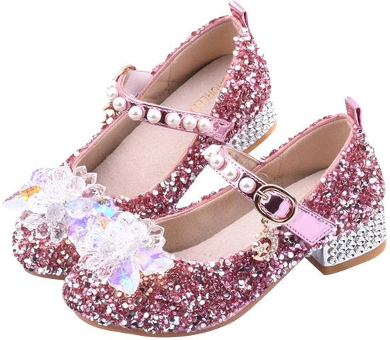 Scarpe per Bambine a Punti Mary Jane - Scarpe da Matrimonio/Scarpe da Festa