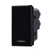 Trade Shop - Deviatore Comando 1p Da 16a Colore Nero Compatibile Con Bticino Axolute Sd20003n -
