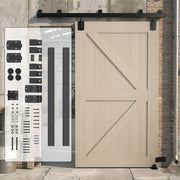 Set Ferramenta Porte Scorrevoli ¨C Minimal ¨C 183 cm Nero