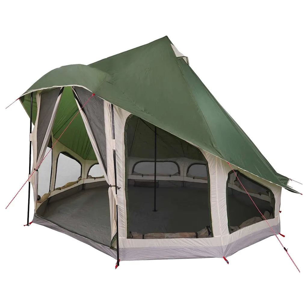 Tenda Tipi con tetto Verde 404 x 370 x 270 cm taffet¨¤