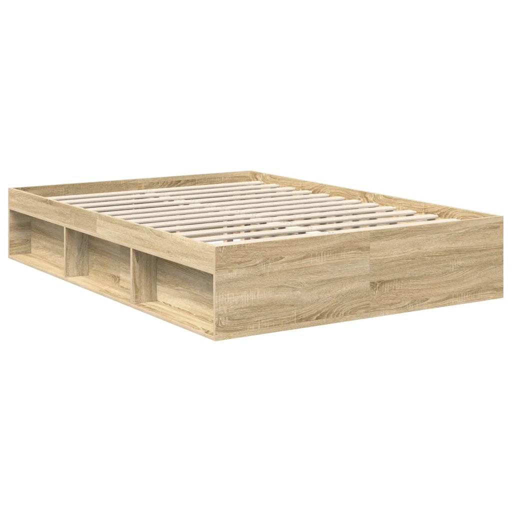 Letto matrimoniale | Letto per adulti | Struttura del letto Sonoma 140 x 190 cm Pino massello