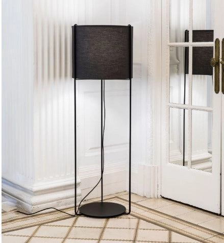 DRUM, Piantana per Interni, Faro Barcelona Colore: Grigio Scuro