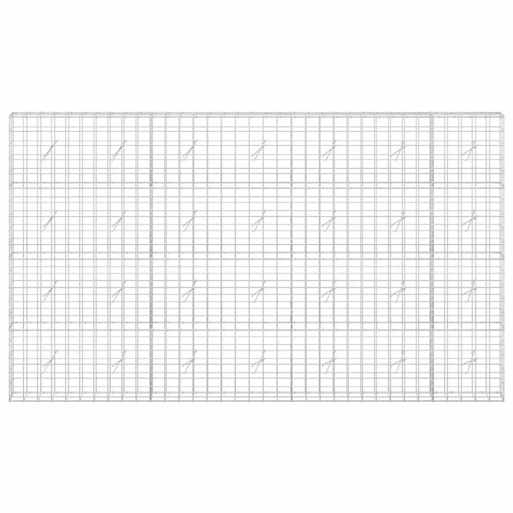 Gabione con Filo da 3,5 mm e Rete da 10x10 cm 350x20x200 cm 3463153