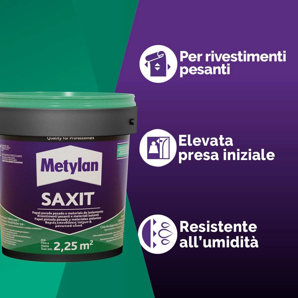 Colla per Rivestimenti Saxit 900 Gr Metylan