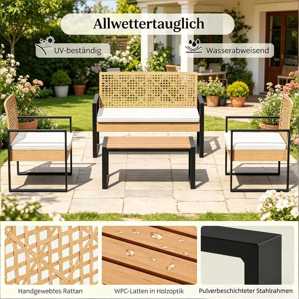 Set mobili da giardino salotto esterno ¨C Minimal ¨C Polyrattan