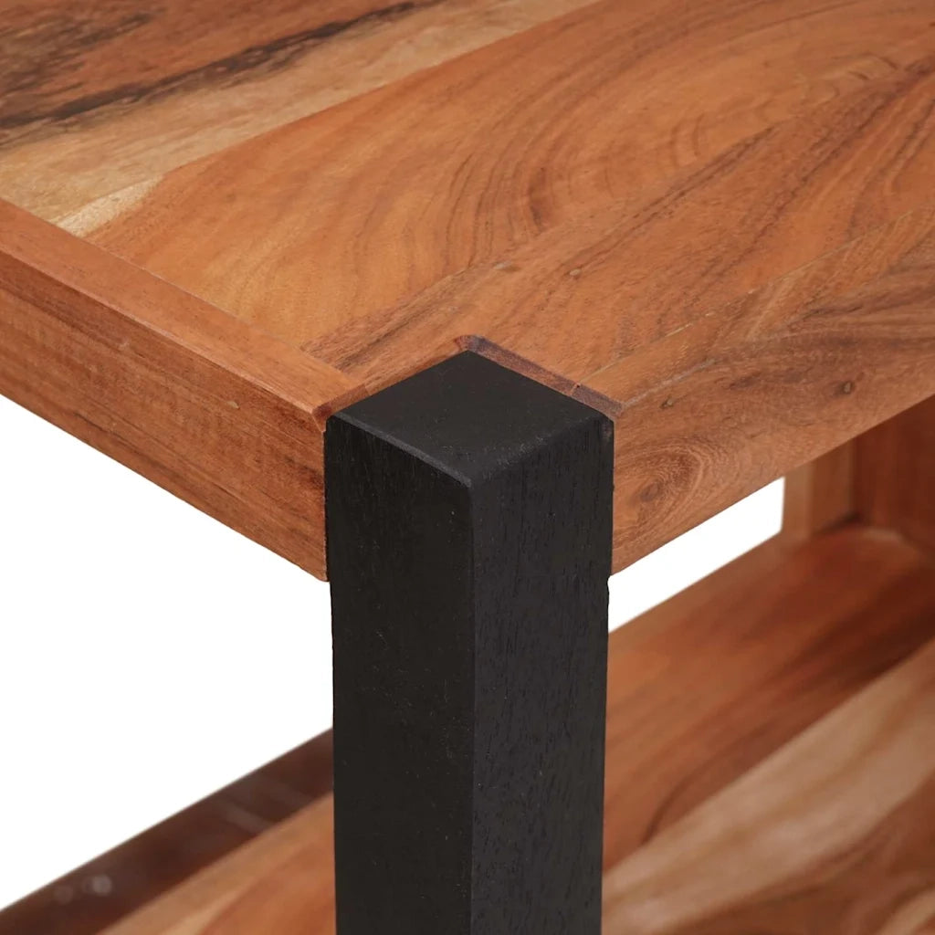 Libreria Marrone 50 x 30 x 110 cm Legno di Acacia Massello 4104013